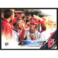 2016 Topps Update #US44 Aledmys Diaz Rookie Debut