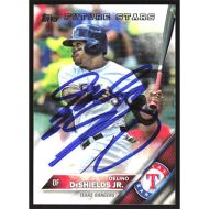 2016 Topps #19 Delino DeShields Jr. Future Stars Autographed