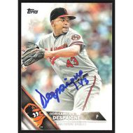 2016 Topps #356 Odrisamer Despaigne Autographed