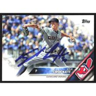 2016 Topps #695 Kyle Crockett Autographed