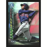 2017 Bowman Chrome Scouts Top 100 Update #BSU-RA Ronald Acuna