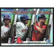 2017 Bowman Chrome Talent Pipeline Refractors #TP-BOS R. Devers/A. Tavarez/S. Travis