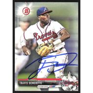 2017 Bowman Prospects #BP144 Travis Demeritte Autographed