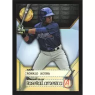 2017 Bowman's Best Baseball America's Dean's List #BADL-RA Ronald Acuna