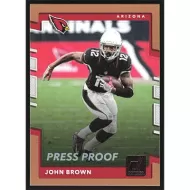 2017 Donruss Press Proof Bronze #166 John Brown