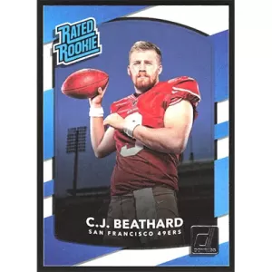 2017 Donruss #320 C.J. Beathard Rated Rookie