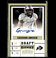 2017 Panini Contenders Draft Picks #150 Chidobe Awuzie Autographed