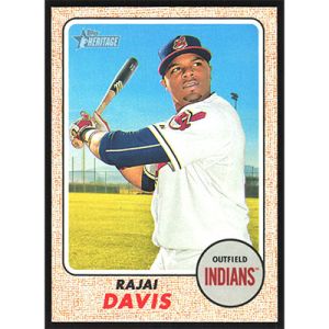 2017 Topps Heritage #311 Rajai Davis