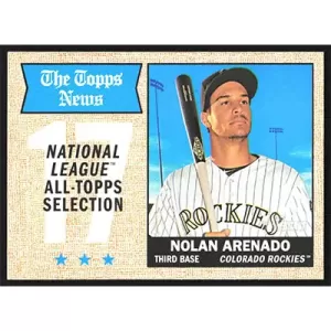 2017 Topps Heritage #373 Nolan Arenado All-Topps