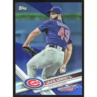 2017 Topps Opening Day Blue Foil #117 Jake Arrieta