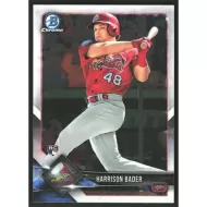 2018 Bowman Chrome #68 Harrison Bader