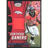 2018 Panini Certified Gamers Mirror Red #CG-CJ C.J. Anderson Jersey