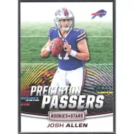 2018 Rookies & Stars Precision Passers #PP-17 Josh Allen