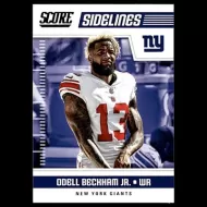 2018 Score Sidelines #13 Odell Beckham Jr.