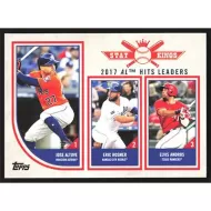 2018 Topps Big League #306 J. Altuve/E. Hosmer/E. Andrus League Leaders