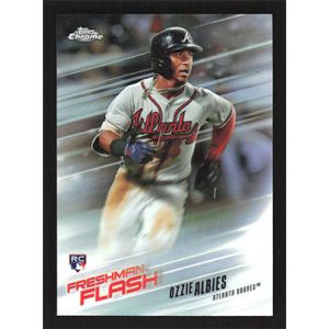 2018 Topps Chrome Freshman Flash Refractors #FF-8 Ozzie Albies