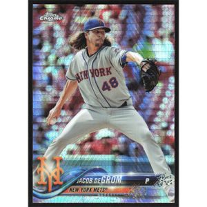 2018 Topps Chrome Prism Refractors #143 Jacob deGrom
