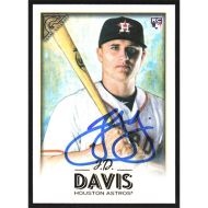 2018 Topps Gallery #58 J.D. Davis Autographed