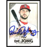 2018 Topps Gallery #77 Paul DeJong Autographed