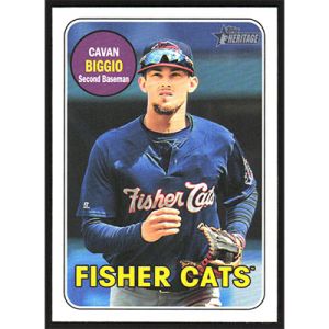 2018 Topps Heritage Minors #132 Cavan Biggio
