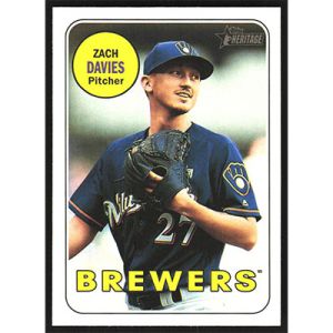 2018 Topps Heritage #17 Zach Davies