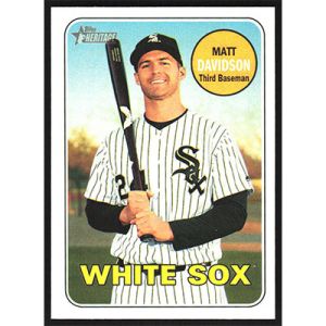 2018 Topps Heritage #252 Matt Davidson