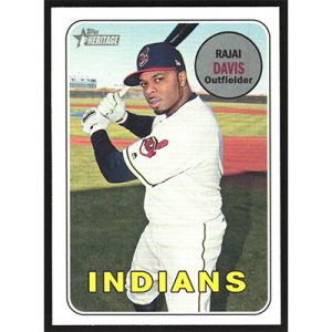 2018 Topps Heritage #626 Rajai Davis