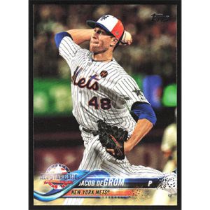 2018 Topps Update #US177 Jacob deGrom All-Star
