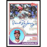 2018 Topps '83 Autographs #83A-PD Paul DeJong Autographed