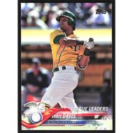 2018 Topps #218 Khris Davis League Leaders