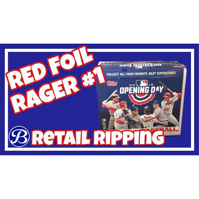 04/20/19 - 2019 Topps Opening Day Mega Box #1