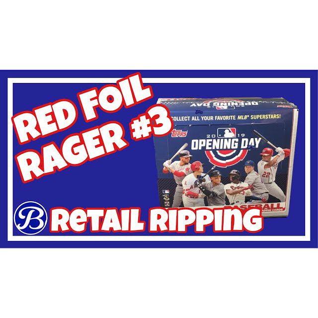 04/20/19 - 2019 Topps Opening Day Mega Box #3