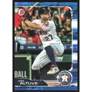 2019 Bowman Blue #62 Jose Altuve