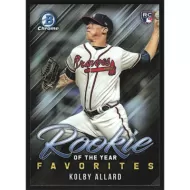 2019 Bowman Chrome Rookie of the Year Favorites #ROYF-9 Kolby Allard