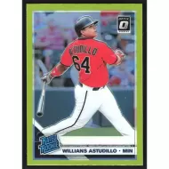 2019 Donruss Optic Lime Green #79 Willians Astudillo Rated Rookie