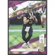 2019 Elite Purple #32 Drew Brees