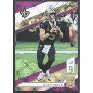 2019 Elite Purple #32 Drew Brees