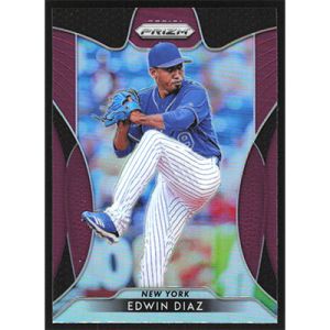 2019 Panini Prizm Purple #9 Edwin Diaz