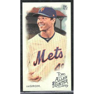 2019 Topps Allen & Ginter Mini A & G Back #42 Jacob deGrom