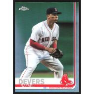 2019 Topps Chrome Refractors #184 Rafael Devers