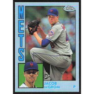 2019 Topps Chrome '84 #84TC-6 Jacob deGrom