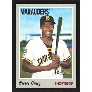 2019 Topps Heritage Minors #96 Oneil Cruz