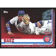 2019 Topps Opening Day Red Foil #95 Javier Baez