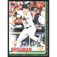 2019 Topps Wal-Mart Holiday Photo Variations #HW35 Alex Bregman Rare - Snowman