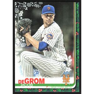 2019 Topps Wal-Mart Holiday #HW137 Jacob deGrom