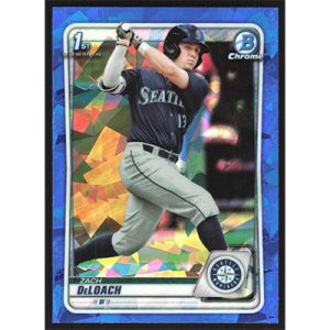 2020 Bowman Chrome Draft Sapphire #BD-28 Zach DeLoach