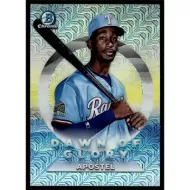 2020 Bowman Chrome Mega Box Dawn of Glory Refractors #DG-1 Sherten Apostel