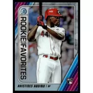 2020 Bowman Chrome Rookie of the Year Favorites #ROYF-AAQ Aristides Aquino