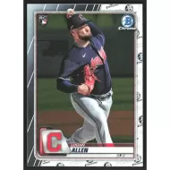 2020 Bowman Chrome #15 Logan Allen