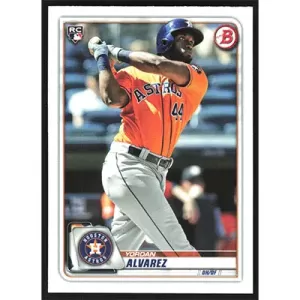 2020 Bowman #25 Yordan Alvarez